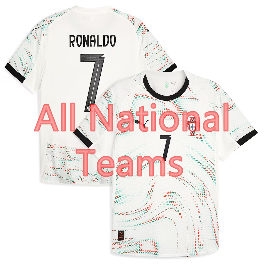 All New Style National Team Jerseys